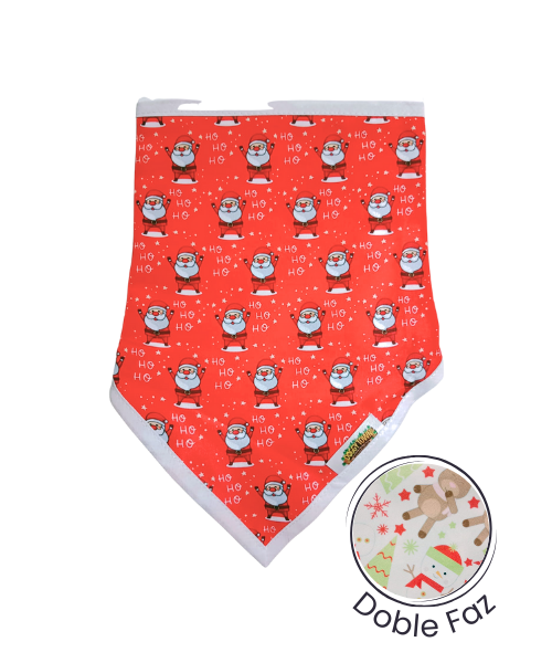 Pañoleta Navideña Roja de Papá Noel