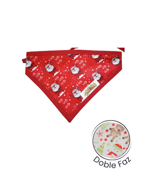 Pañoleta Navideña Roja de Papá Noel