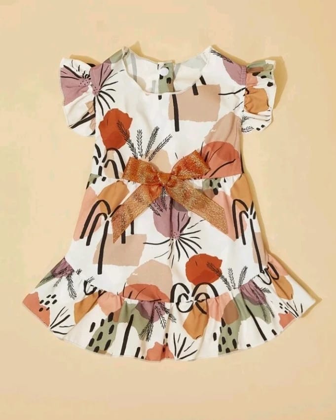 Vestido para Mascotas Estampado Plantas