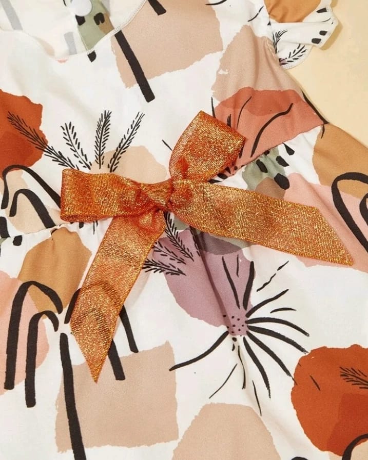 Vestido para Mascotas Estampado Plantas