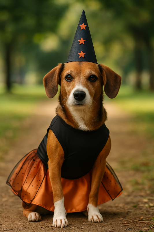 Disfraz de Brujita para Perros y Gatos