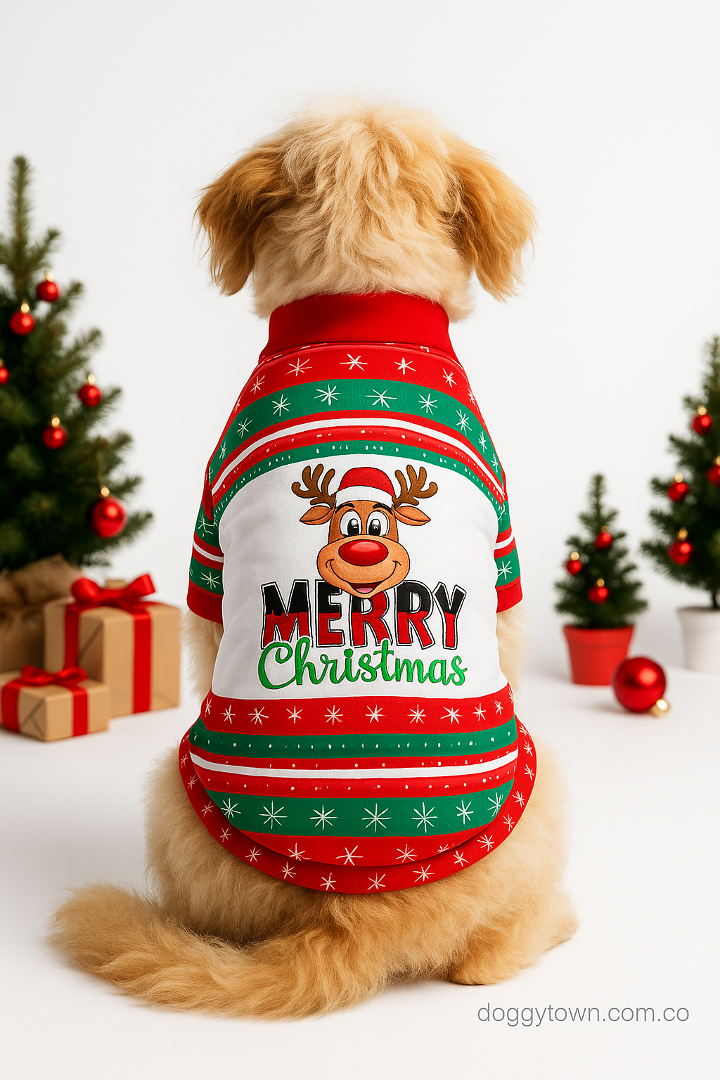 Camiseta Merry Christmas para Perros y Gatos