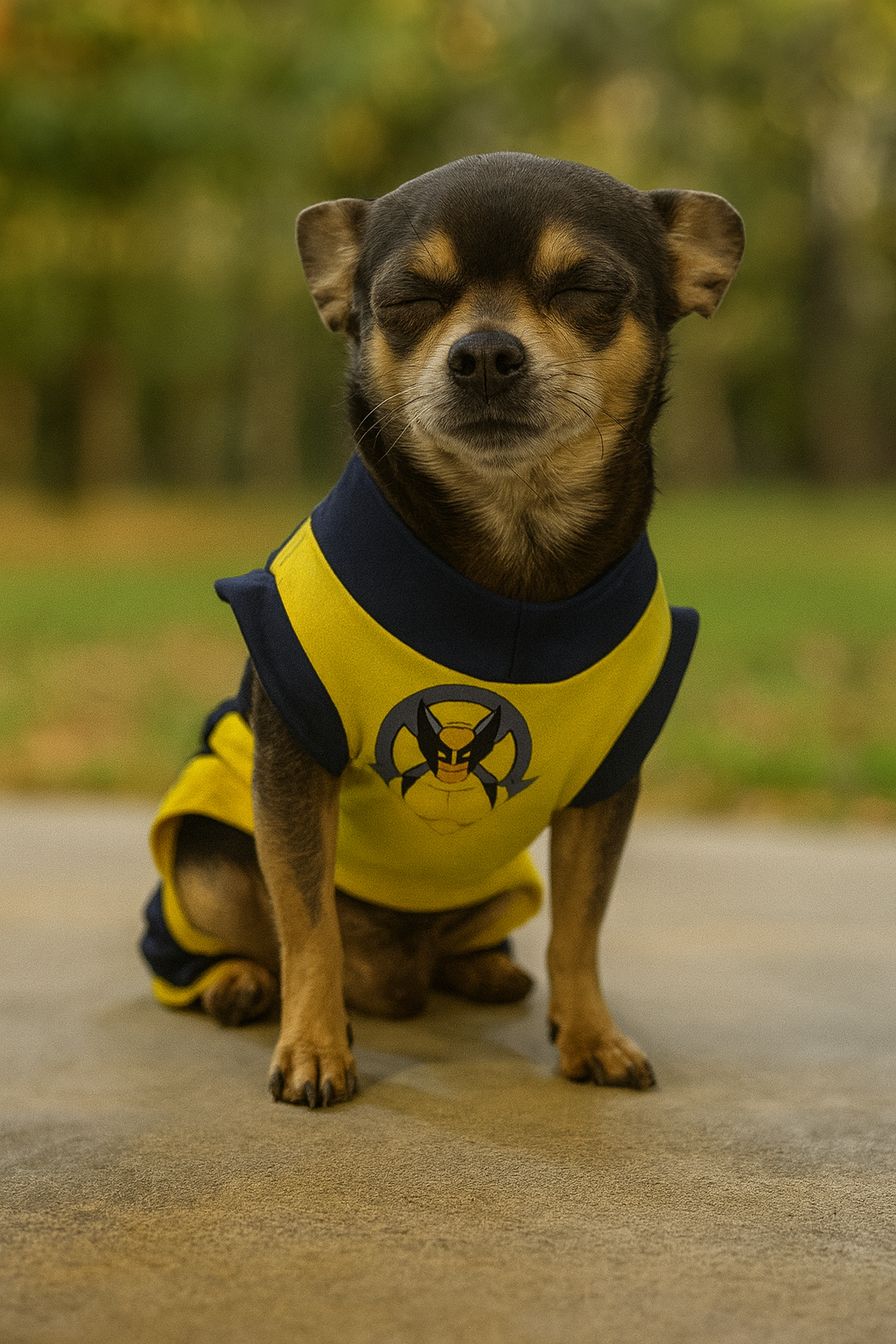 Disfraz de Wolverine (Amarillo)