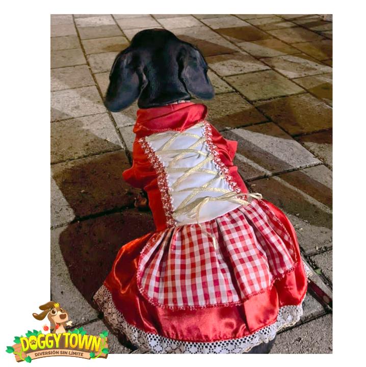 Disfraz de Caperucita Roja para Mascotas