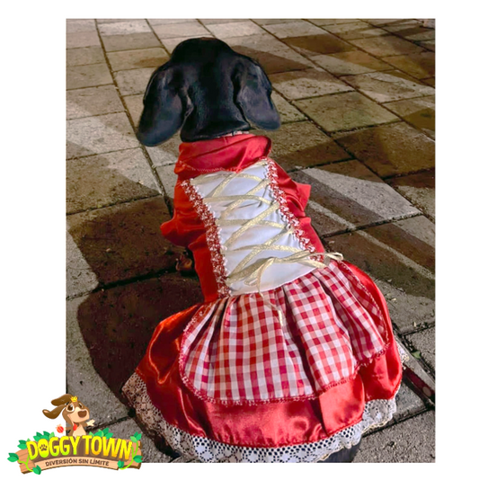Disfraz de Caperucita Roja para Mascotas