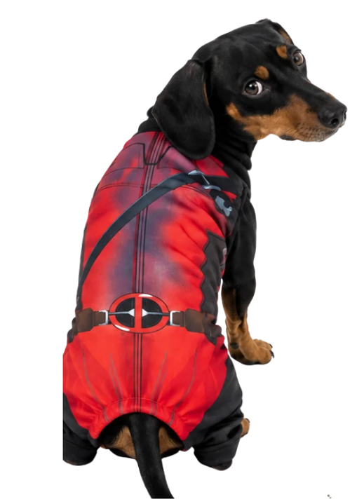 Disfraz de Deadpool para Perros y Gatos