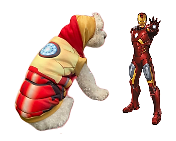 Disfraz de Iron Man para Perros y Gatos