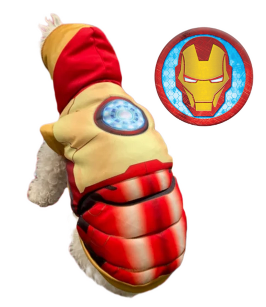 Disfraz de Iron Man para Perros y Gatos
