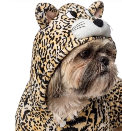 Disfraz de Leopardo para Perros y Gatos
