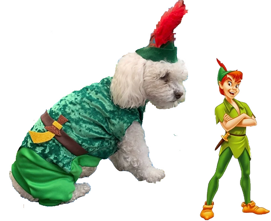 Disfraz de Peter Pan para tu Mascota