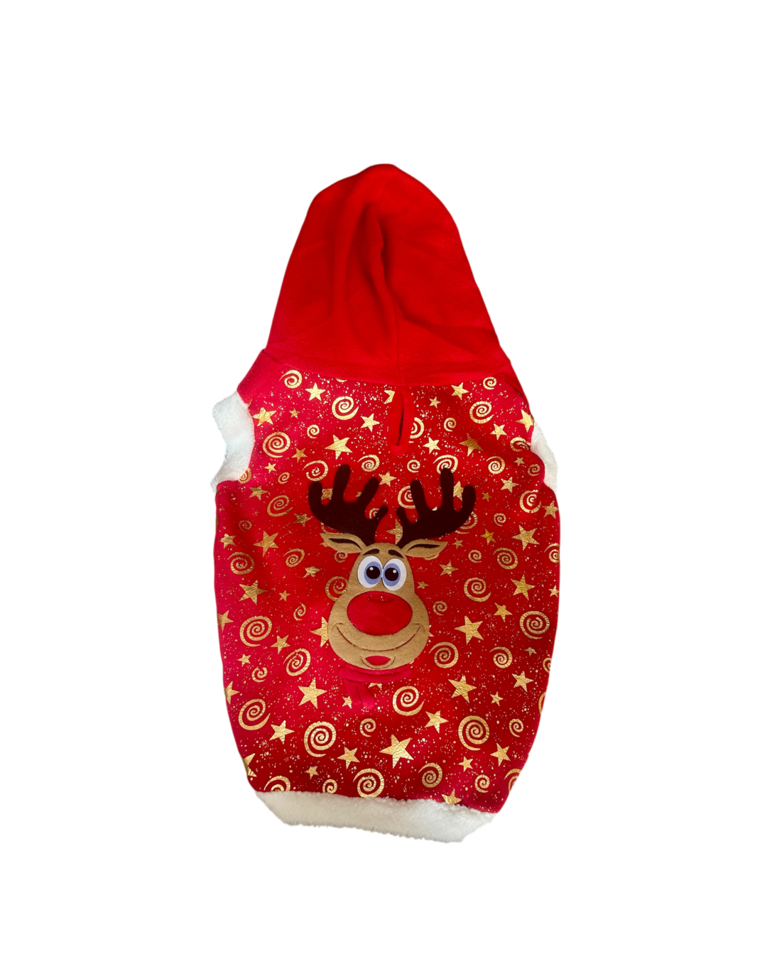 Saco Navidad Estampado Reno para Perros