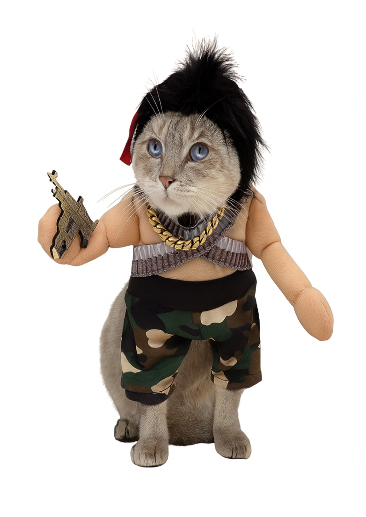 Disfraz de Rambo para Perros